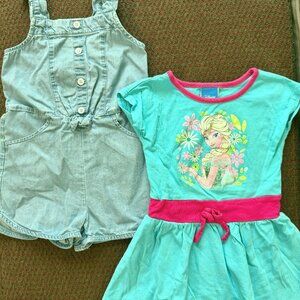 Girls 2T Casual Romper and Dress Disney Cat & Jack
